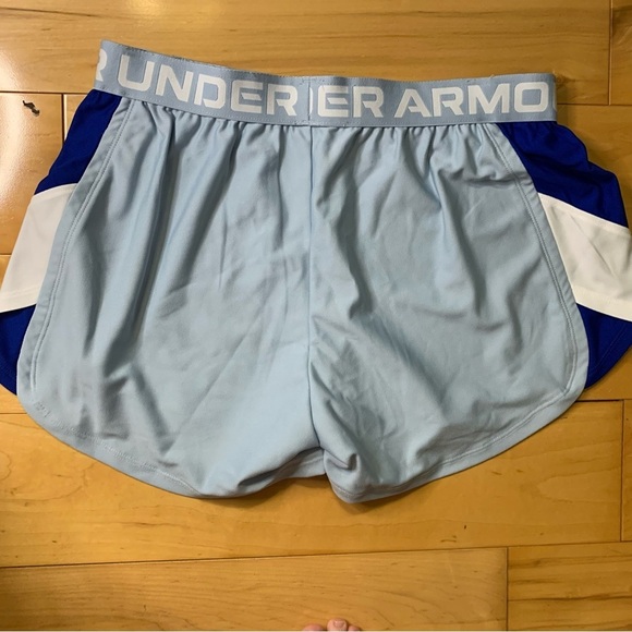 Under Armour Womens Play Up Shorts Blue Size Medium NEW WITH TAG - Picture 5 of 5